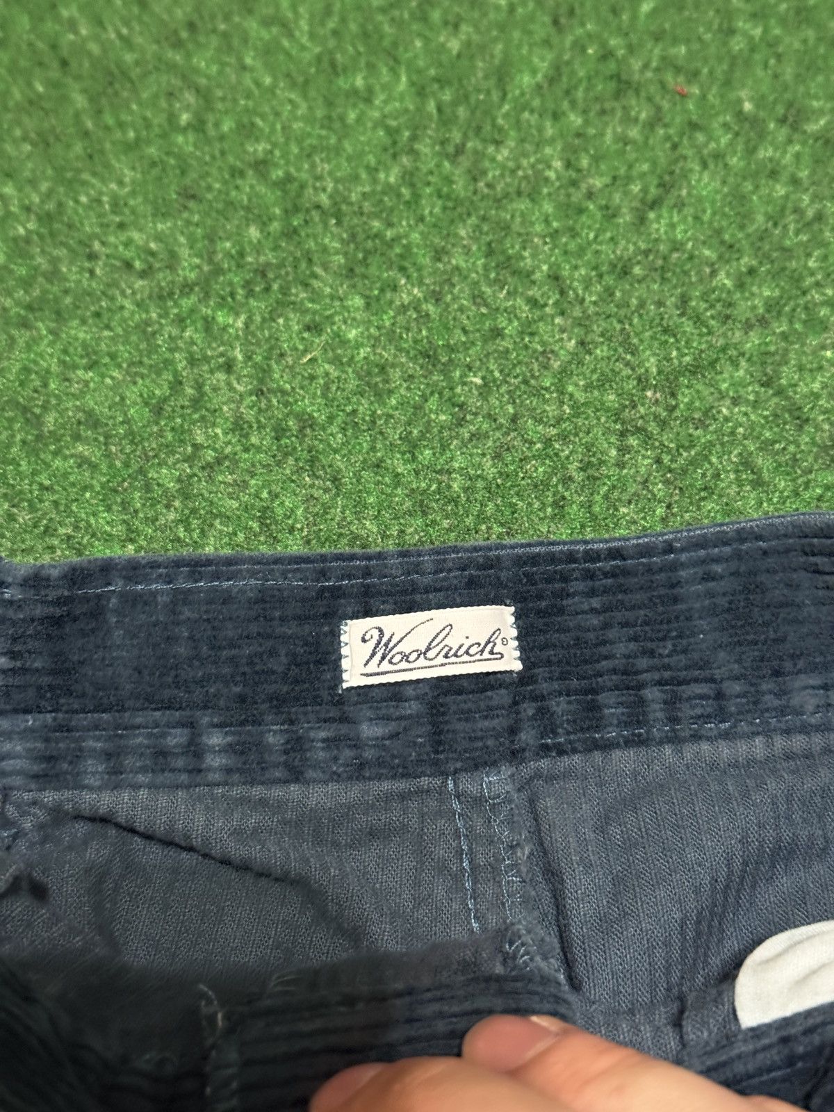 Woolrich Woolen Mills Woolrich Corduroy Womens 12 26x29 Mallard 90s Pants Trouser Size 26" / US 2 / IT 38 - 2 Thumbnail