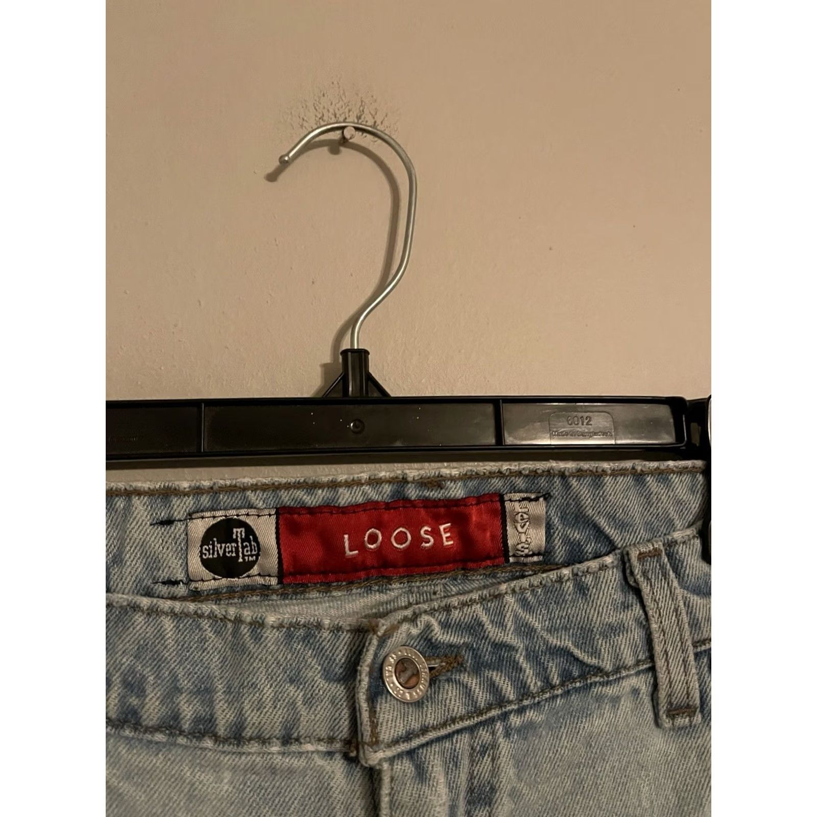Levi's VINTAGE Levi's Silvertab Jeans Baggy Distressed USA 35x30 Mens Jeans Regular 35in Inseam Blue Cotton Denim 1996 Size US 35 - 2 Thumbnail
