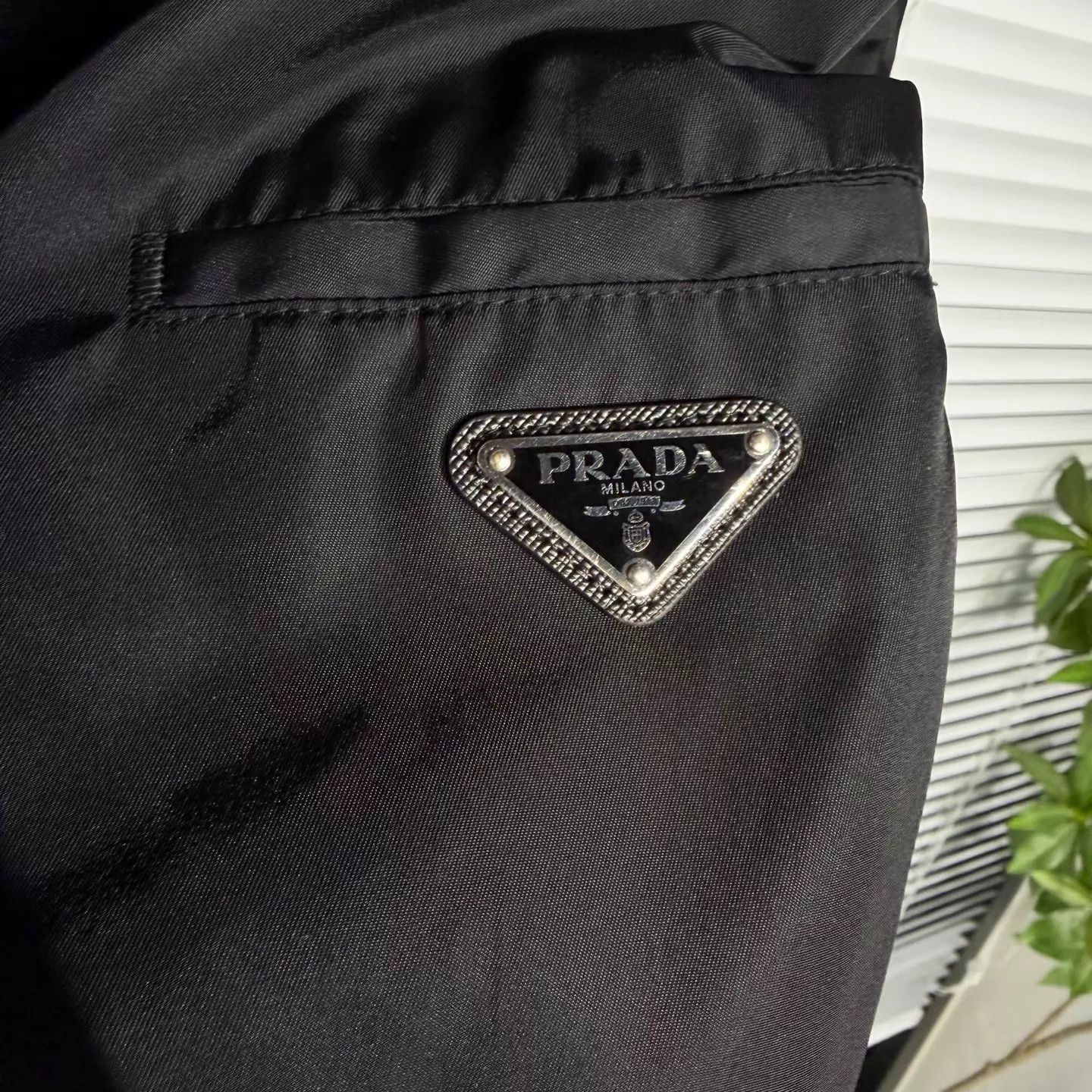 Prada Prada Re-Nylon Straight Black Triangle Logo Shorts 99 New 48 Size US 32 / EU 48 - 3 Thumbnail
