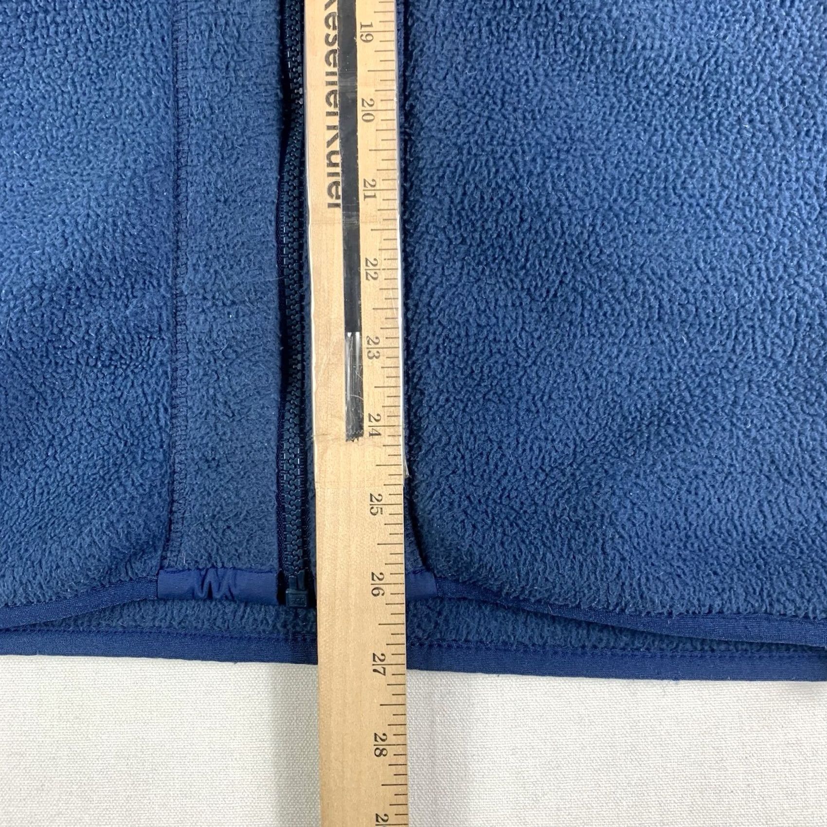 Patagonia VINTAGE Patagonia Full Zip SweatEr Mens M Blue Synchilla 90s USA Pattern Solid Sweater Size US M / EU 48-50 / 2 - 6 Thumbnail