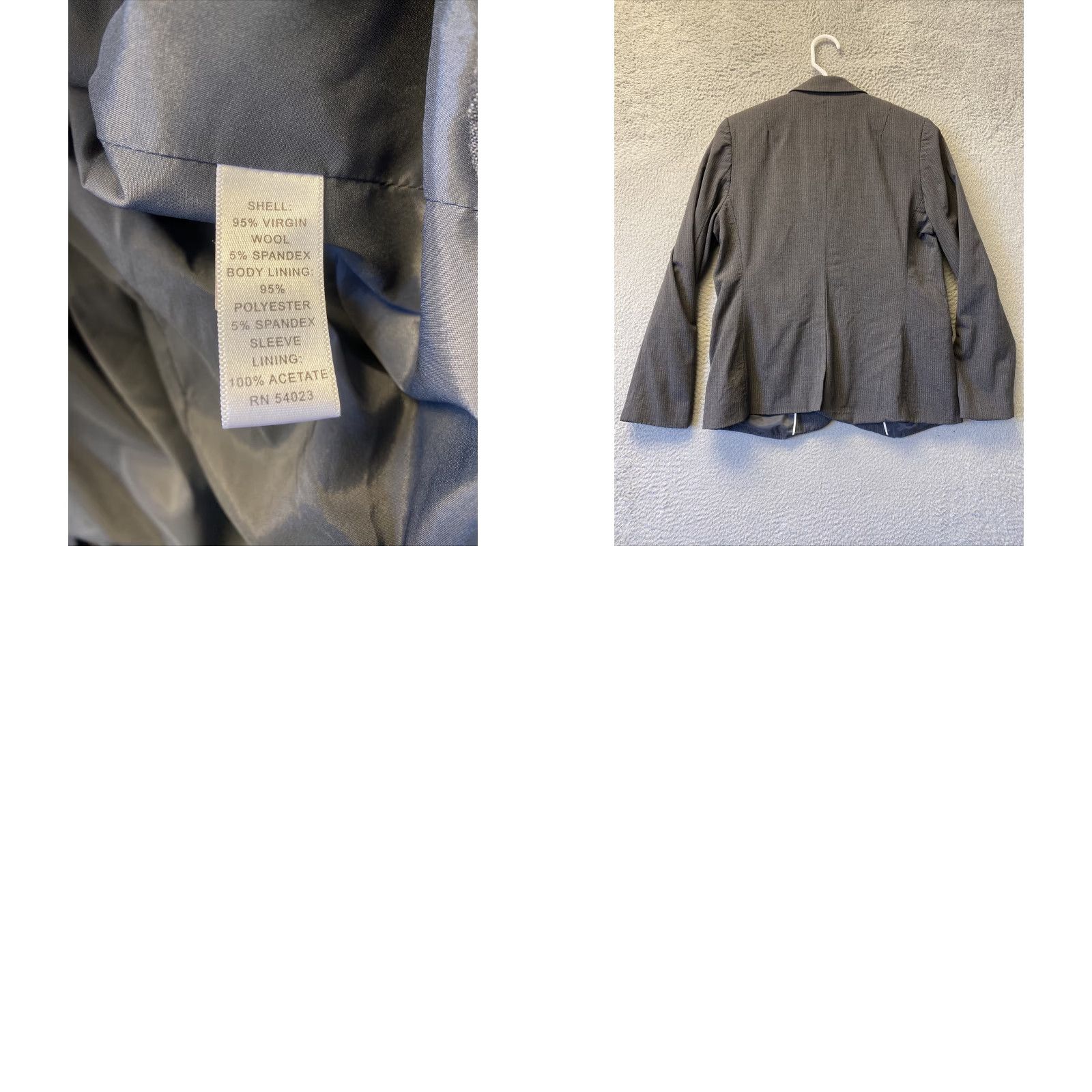 Banana Republic Banana Republic Wool Blazer Womens 14 Button Stripes /108-45 Size XL / US 12-14 / IT 48-50 - 8 Thumbnail