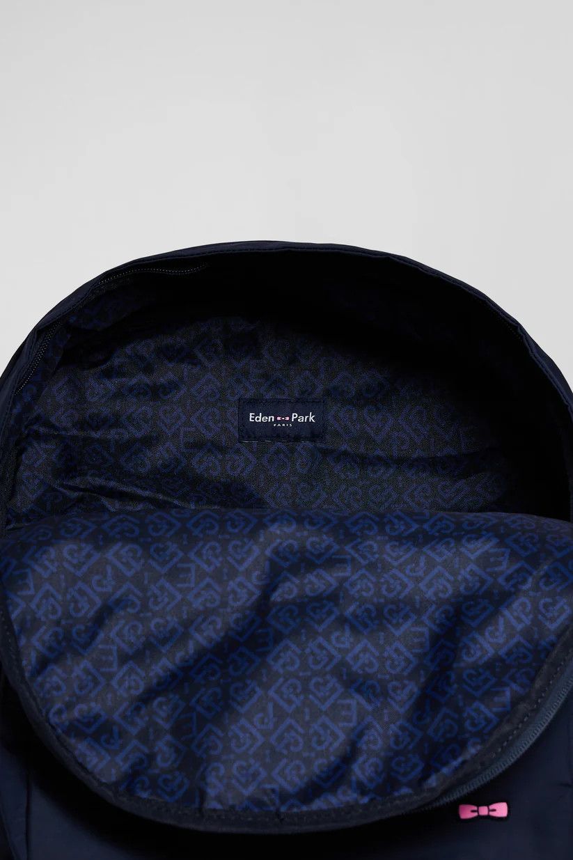 Eden Park o1s22i1n1024 Size: OS / Technical Canvas Backpack in Blue Size ONE SIZE - 4 Thumbnail