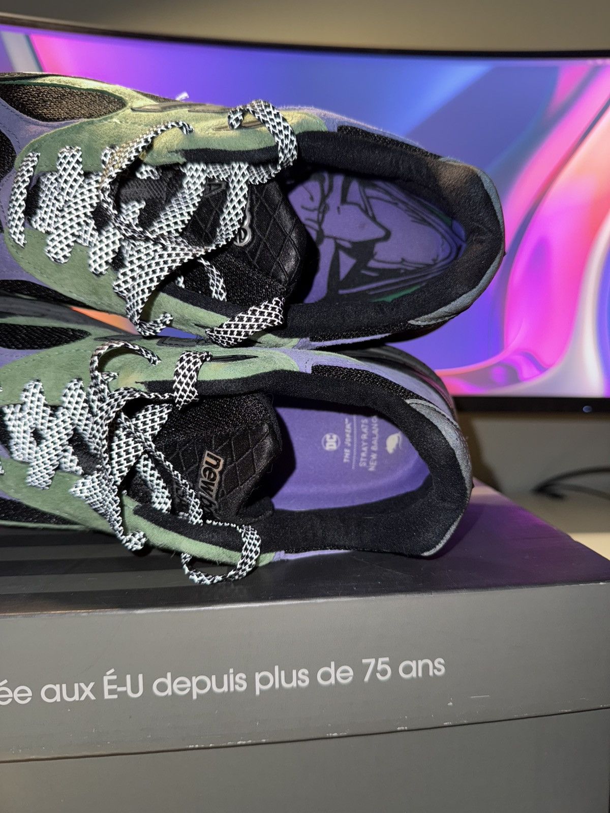 New Balance × Stray Rats Stray Rats New Balance 990v3 The Joker Reprise Finale Size US 9.5 / EU 42-43 - 6 Thumbnail