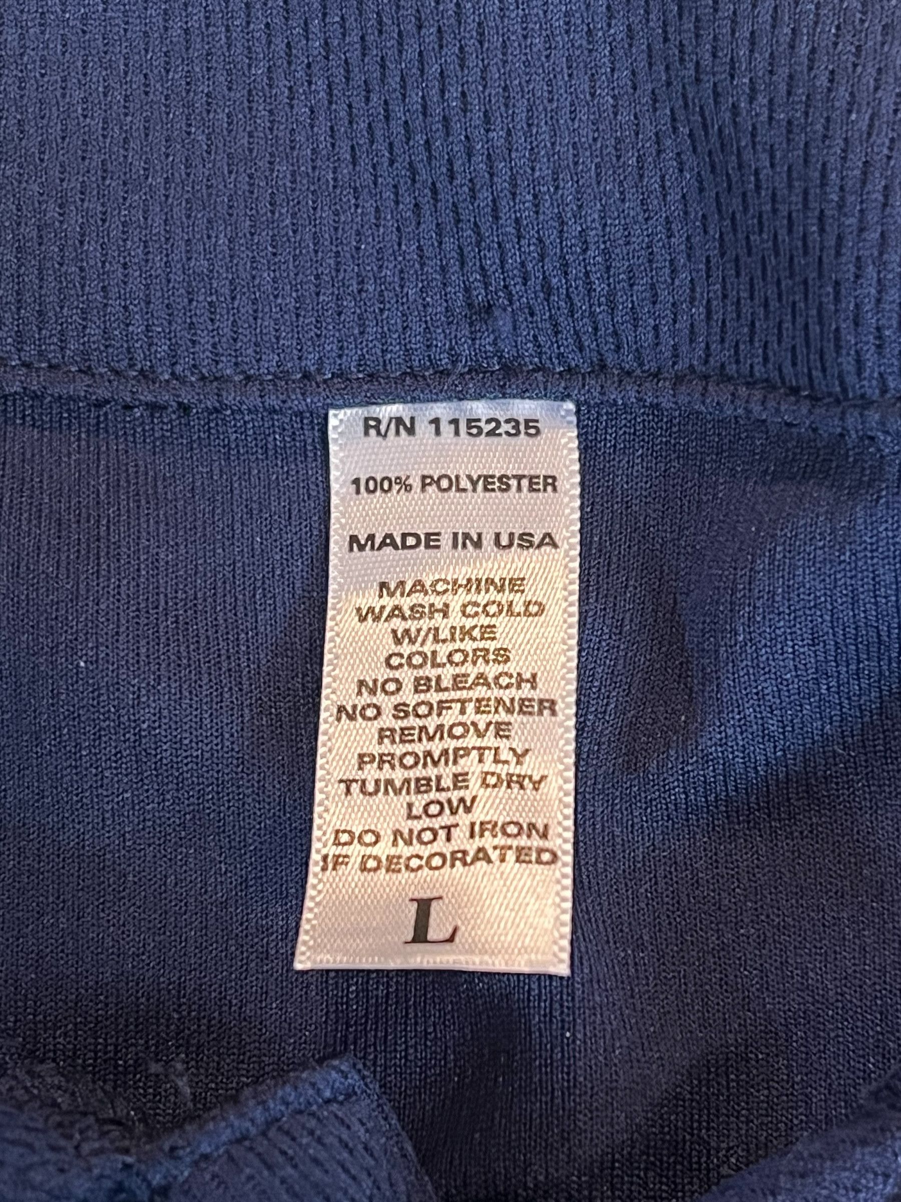 Other U.S. Air Force Polo Shirt Size L USA Polyester Azure Blue Size US L / EU 52-54 / 3 - 4 Thumbnail