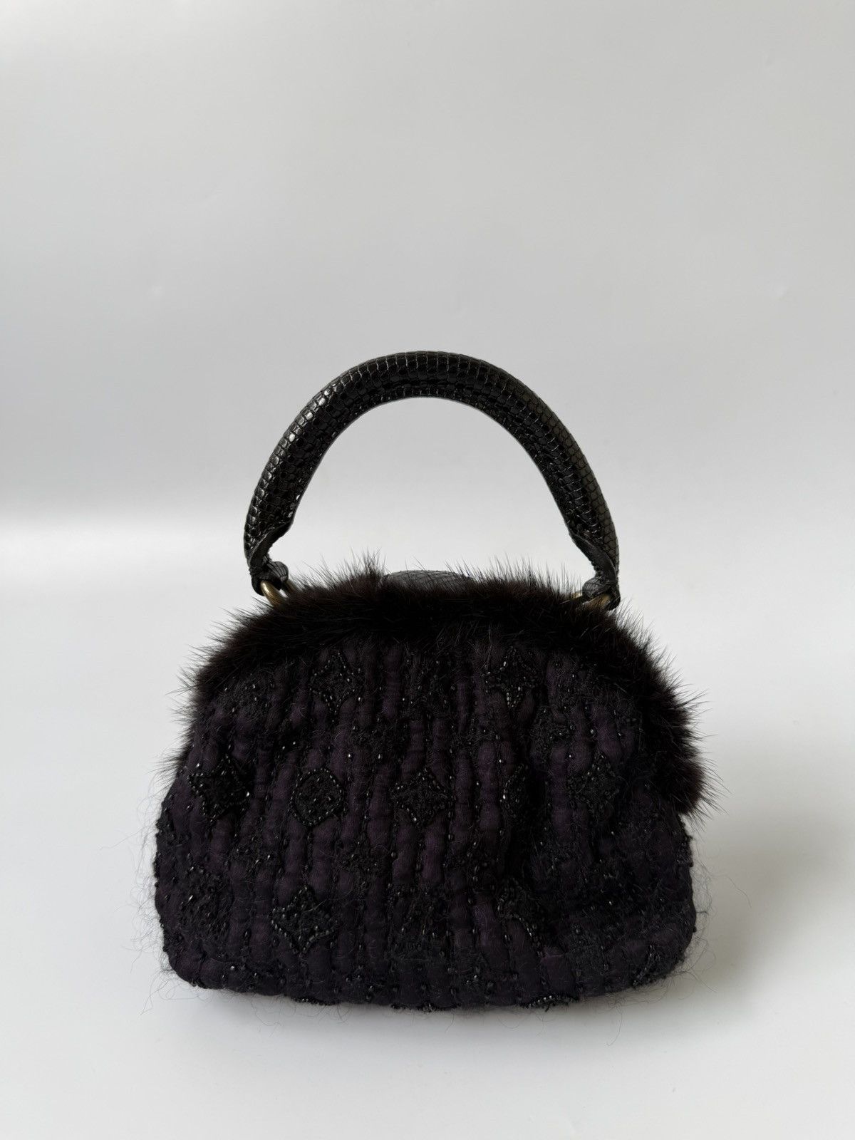 Louis Vuitton Louis Vuitton Marc Jacobs Monogram Chiffon Mink Demi Lune Size ONE SIZE - 2 Thumbnail
