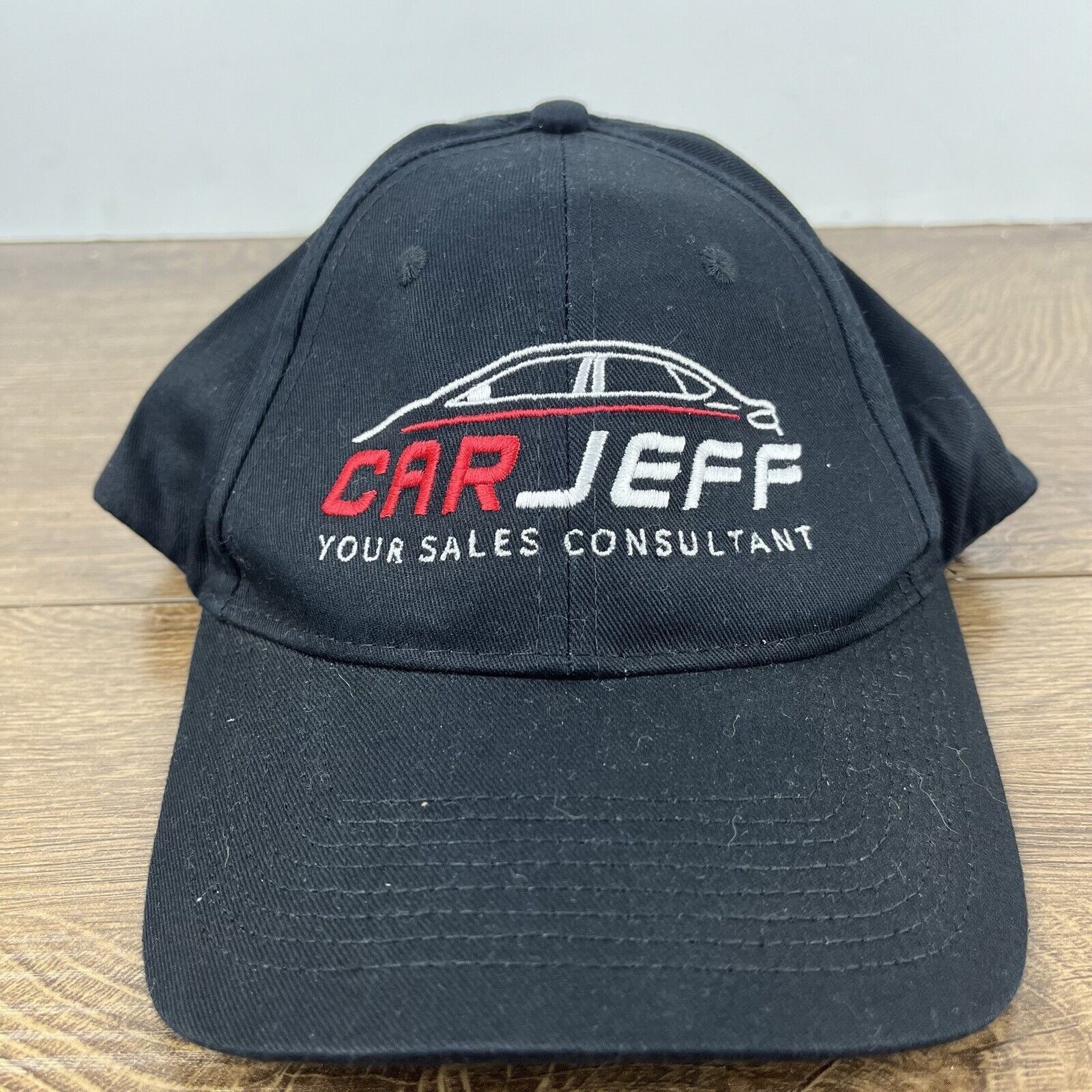 Other Car Jeff Hat Sales Consultant Hat Black Adjustable Hat Black Size ONE SIZE - 5 Thumbnail