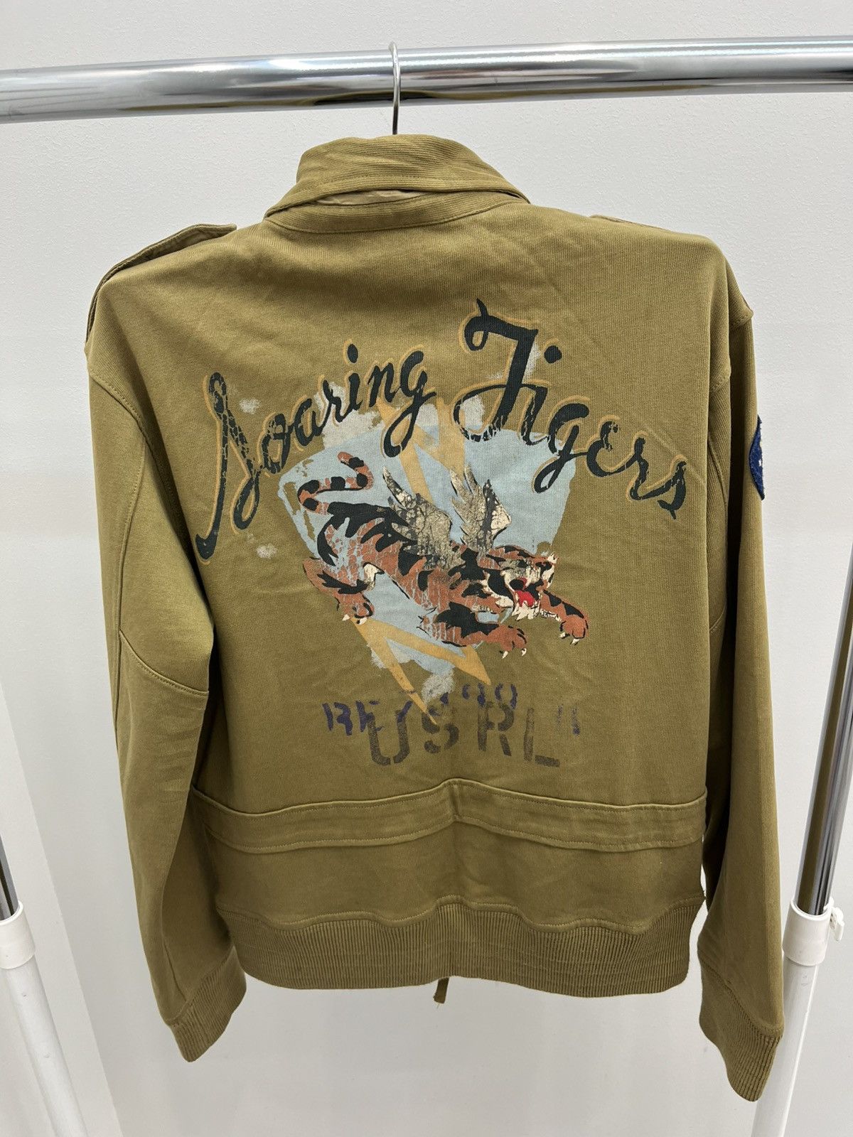 Polo Ralph Lauren Vintage Polo Ralph Lauren Soaring Tigers Military Jacket Size US M / EU 48-50 / 2 - 4 Thumbnail