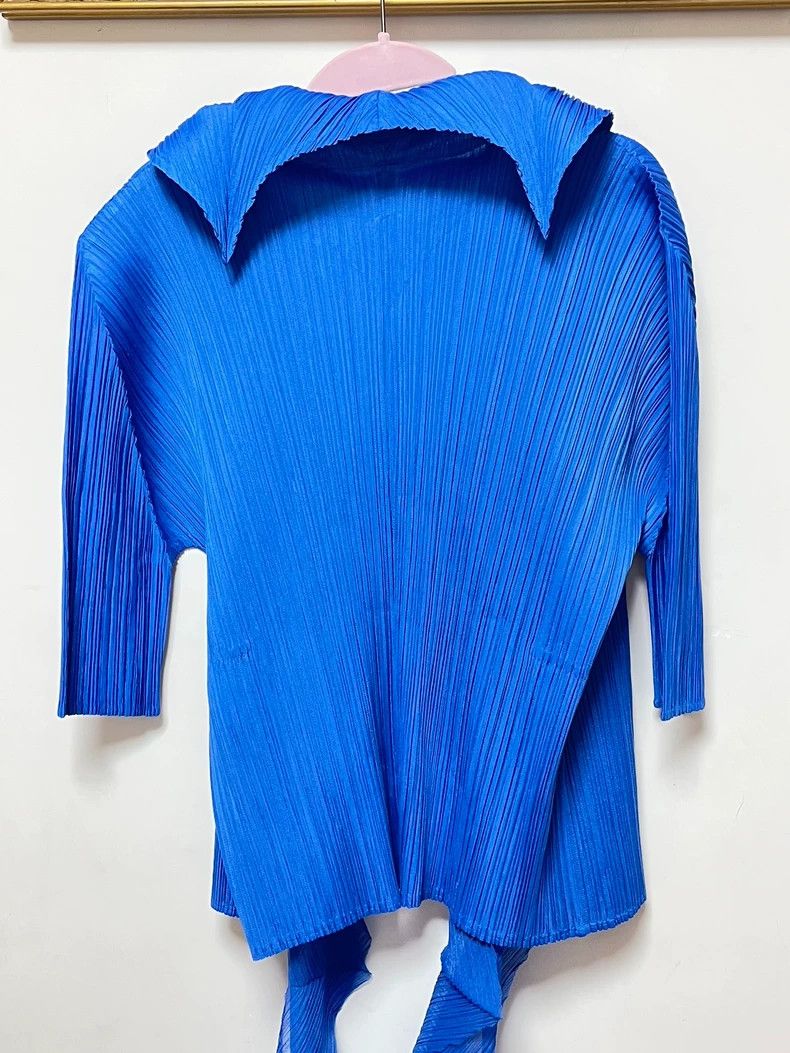 Other Issey Miyake Blue ribbon coat Size L / US 10 / IT 46 - 3 Thumbnail