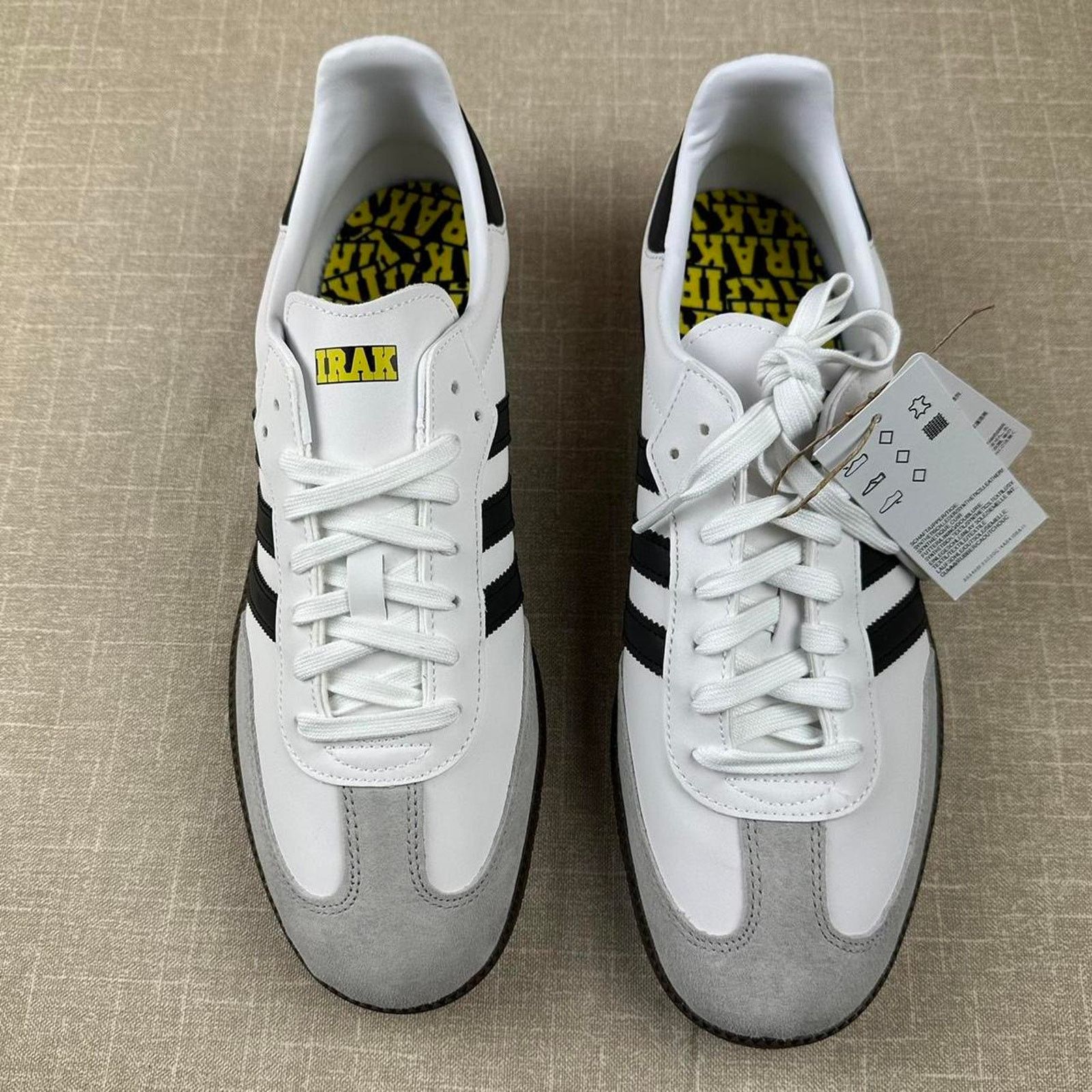 Adidas Adidas x Irak Samba "White 3M" Size US 9 / IT 39 - 5 Thumbnail