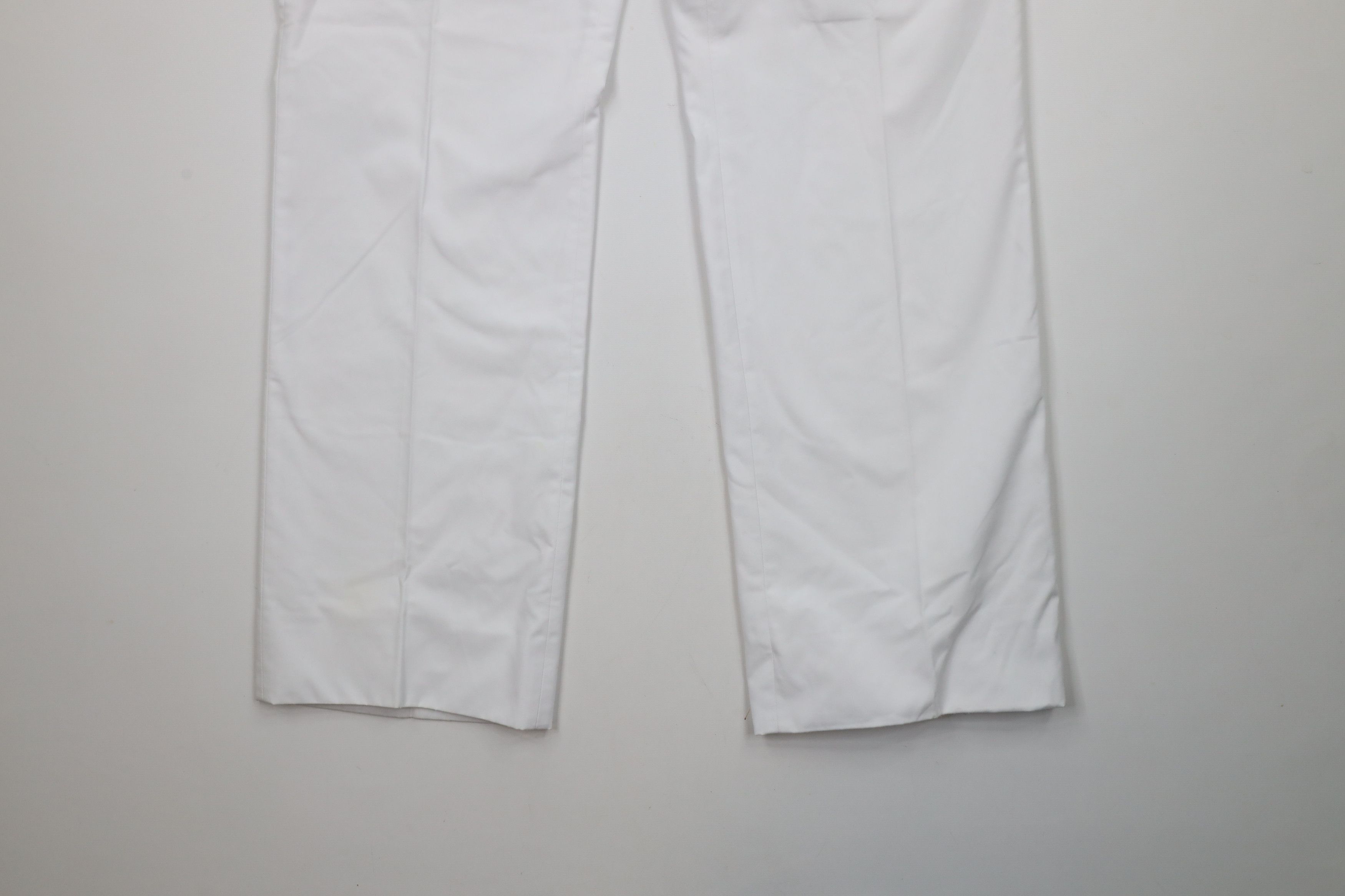 Vintage Vintage 70s Streetwear Flared Wide Leg Chino Pants White USA Size US 36 / EU 52 - 4 Thumbnail