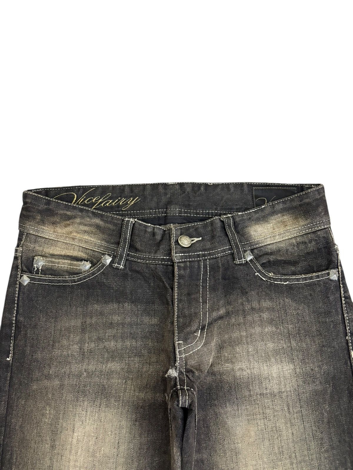 Japanese Brand Vintage Japanese Brand Rusty Wash Bootcut Flare Jeans Size US 30 / EU 46 - 4 Thumbnail