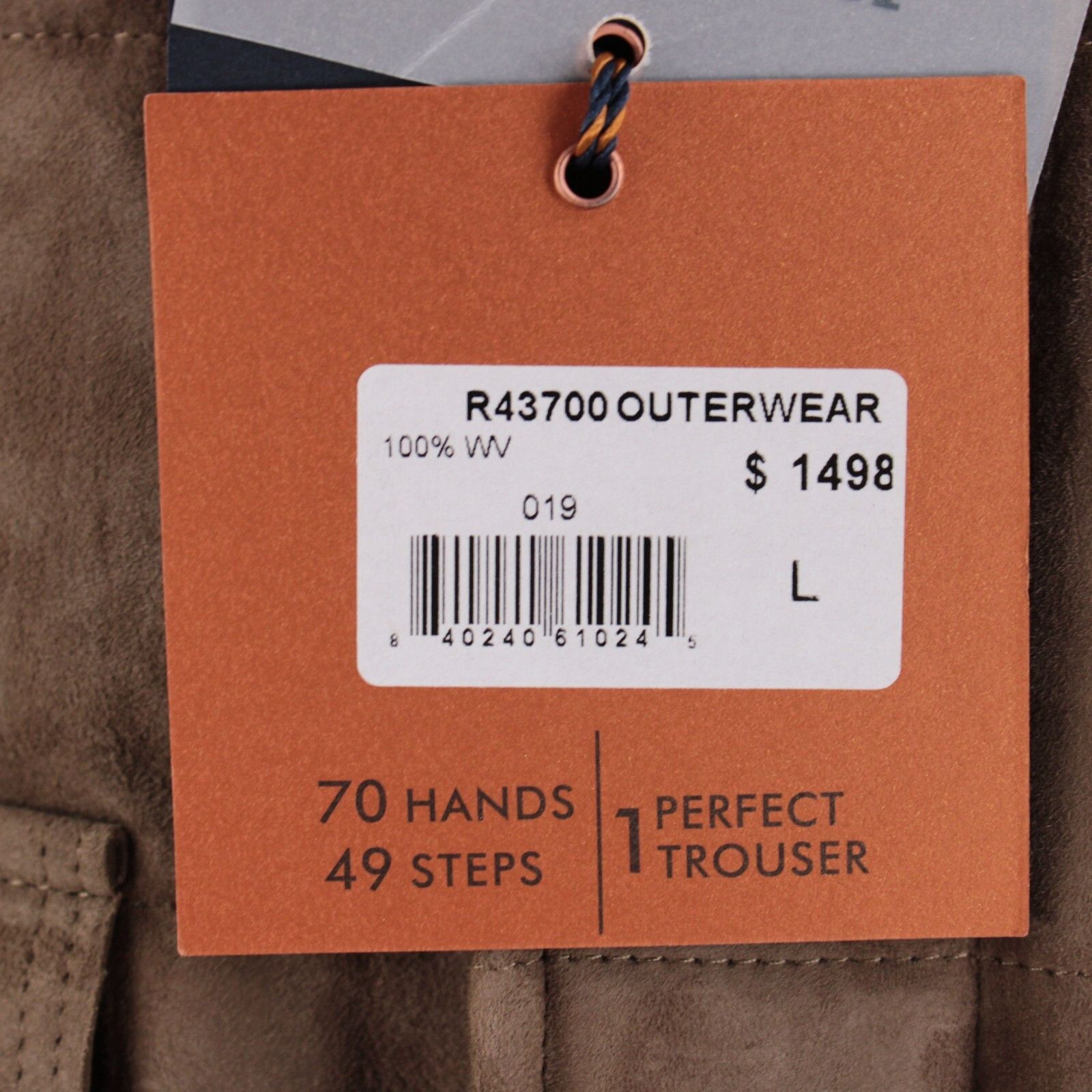Zanella Zanella Jacket Size L US In Brown Wool & Suede Size US L / EU 52-54 / 3 - 4 Thumbnail