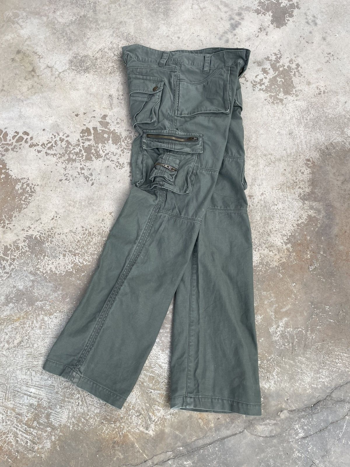 Japanese Brand Vintage Japanese Brand Bondage OG Tactical Cargo Pant Size US 29 - 1 Thumbnail