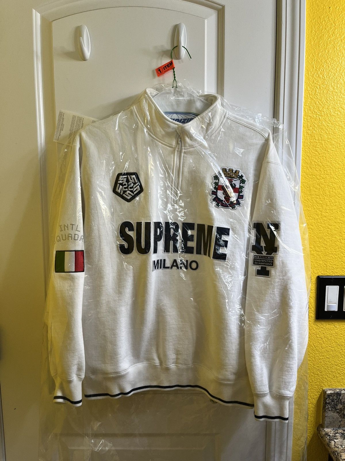 Supreme Supreme Italy Quarter Zip | Grailed