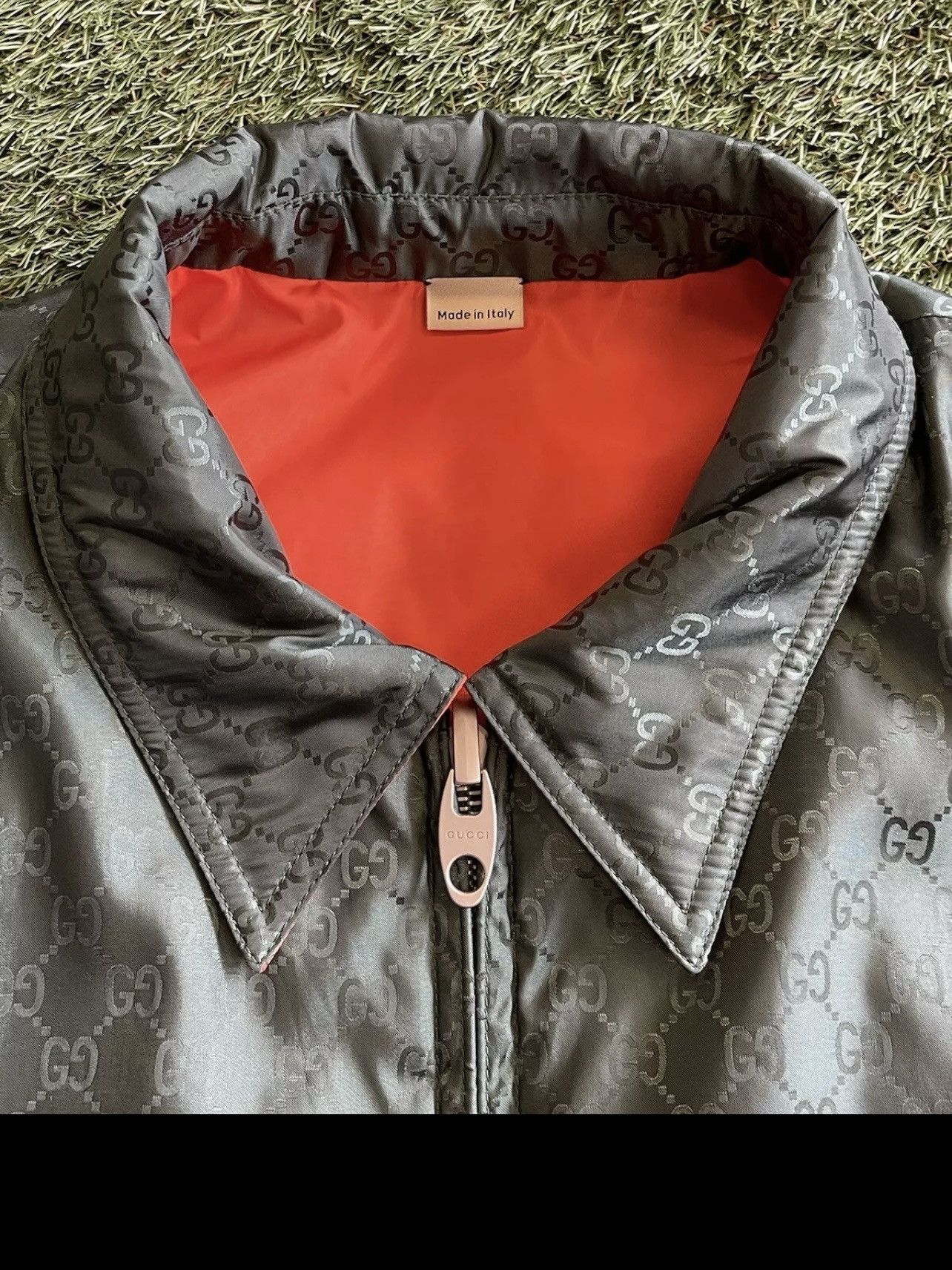 Gucci Size 46 (S) - Gucci Reversible GG Jacquard Bomber Jacket 🔥 Size US S / EU 44-46 / 1 - 7 Thumbnail