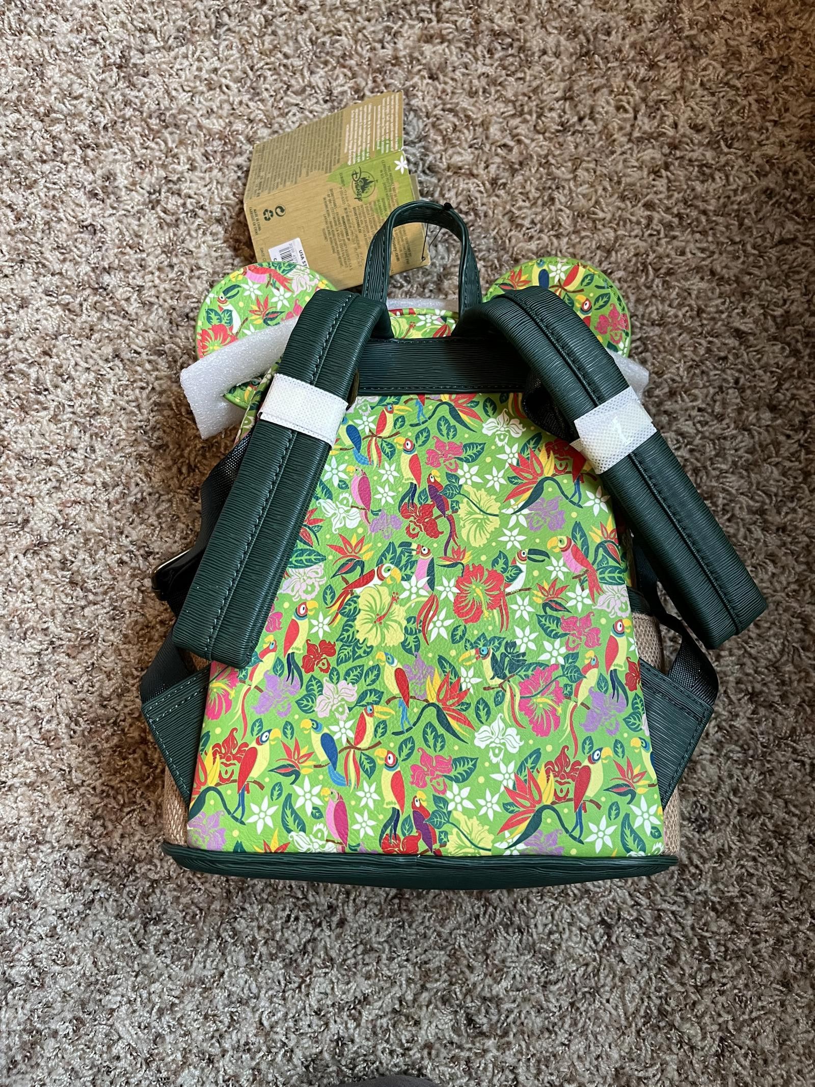 Disney Disney Minnie Mouse Attraction Tiki Room Loungefly Backpack Size ONE SIZE - 7 Thumbnail