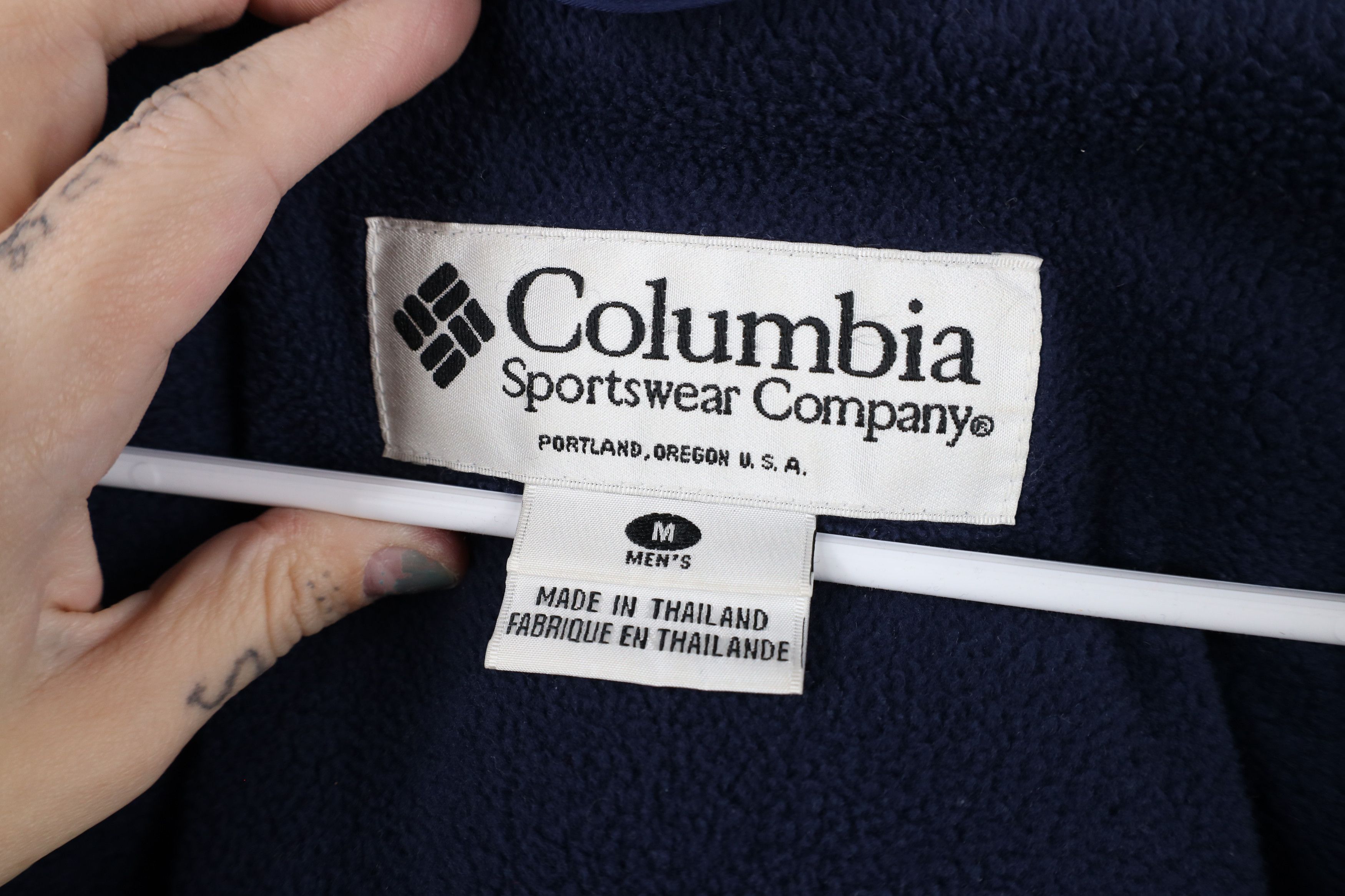 Columbia × Vintage Vintage 90s Columbia Hooded Winter Parka Jacket Coat Blue Size US M / EU 48-50 / 2 - 14 Thumbnail