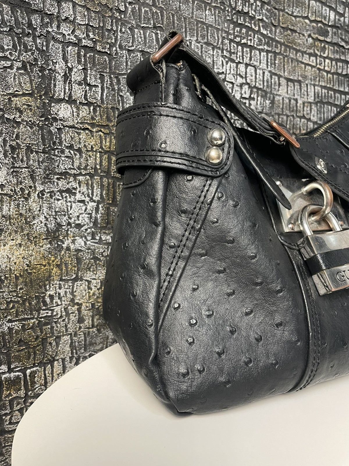 Guess Vintage Guess Bag Y2K Metal Logo Size ONE SIZE - 9 Thumbnail
