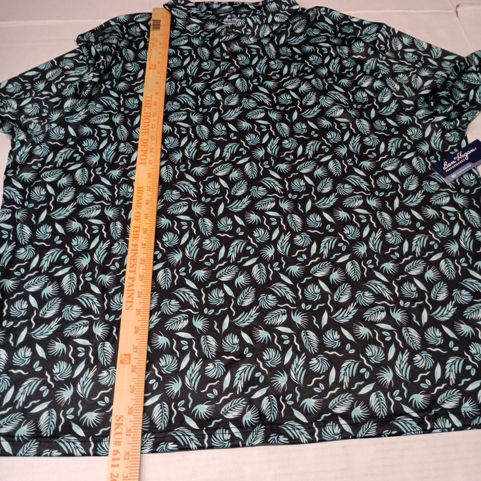 Other Ben Hogan Polo Shirt Mens Size 3XL 54/56 Floral Print UPF 15 Size US XXL / EU 58 / 5 - 5 Thumbnail