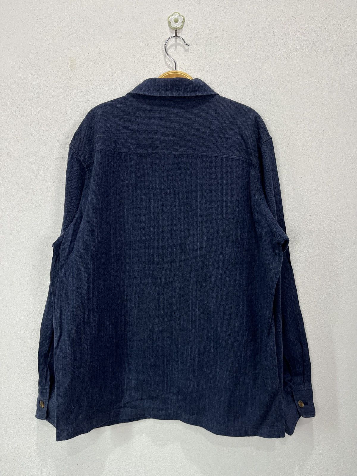 Japanese Brand × McGregor McGregor Chambray Zip Up Outerwear Casual Jacket Size US M / EU 48-50 / 2 - 2 Thumbnail