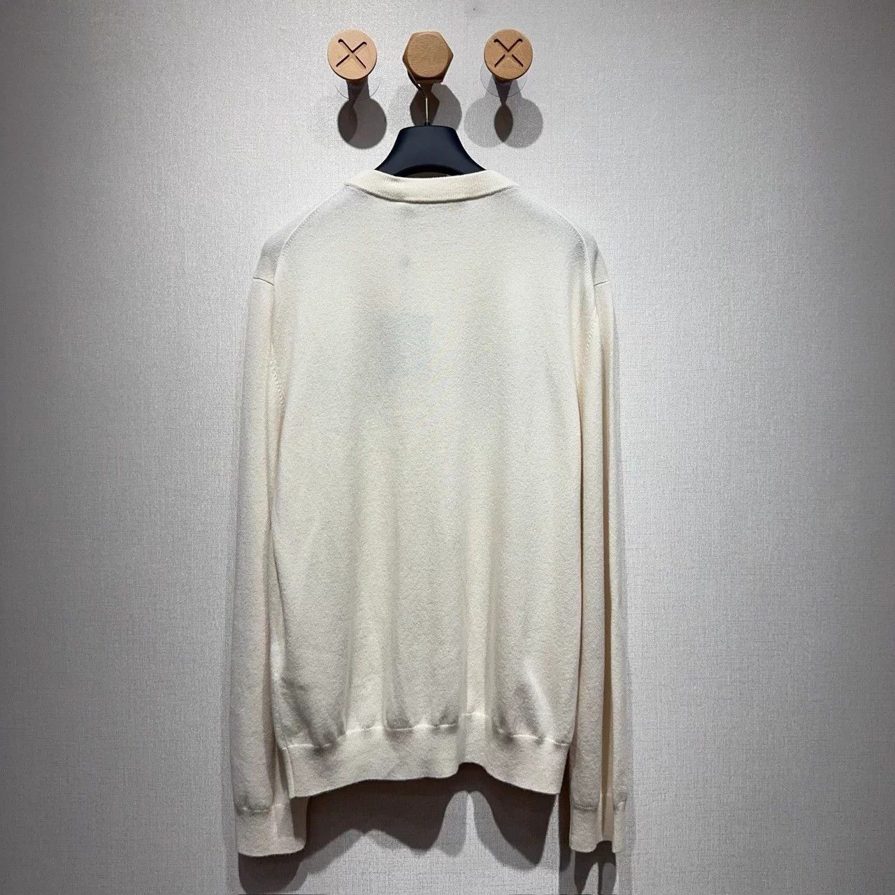 Louis Vuitton LV x Nigo2 2 Headed Dragon Ivory Knit Sweater XL Size US XL / EU 56 / 4 - 2 Thumbnail