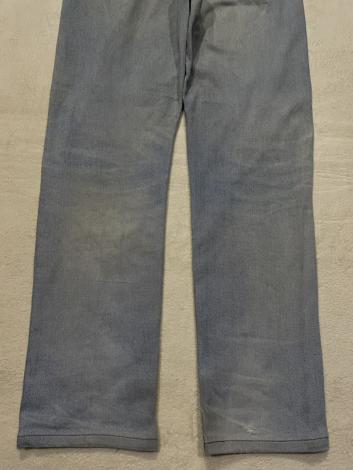 Uniqlo Vintage Uniqlo Skinny Distress Mudwash Denim Jeans Size US 32 / EU 48 - 13 Thumbnail