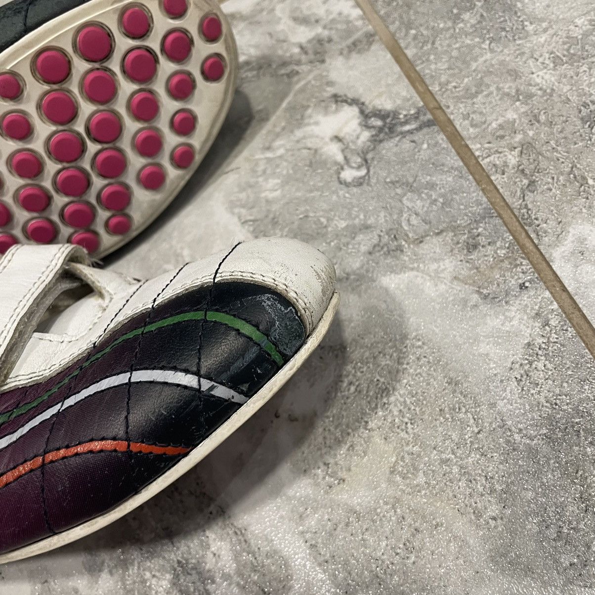 Dolce & Gabbana Vintage Dolce Gabbana Sneakers Embroidered DG Logo shoes Size US 5 / IT 35 - 4 Thumbnail