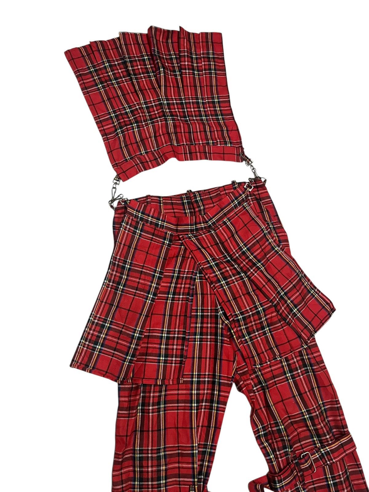 Japanese Brand 🔥Tartan Bondage Punk Checkered Seditionaries Pants Size US 30 / EU 46 - 12 Thumbnail