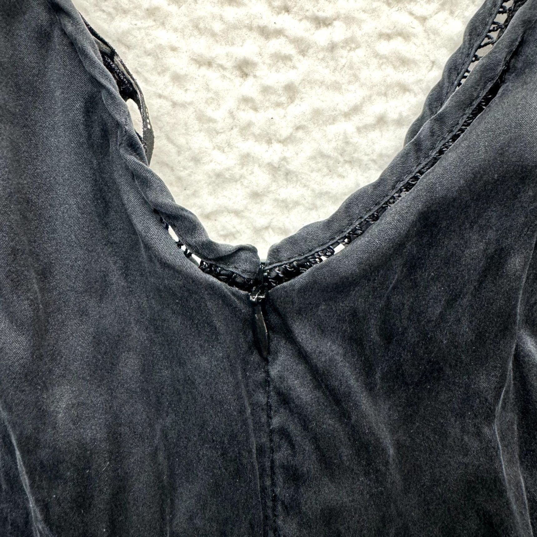 Nanette Lepore VINTAGE Nanette Lepore Silk Top Shirt Black 6 Nanette Lepore Womens Small Medium Grunge Whimsigoth Y2K Fairy Size M / US 6-8 / IT 42-44 - 4 Thumbnail