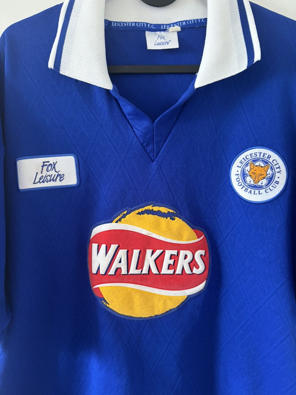 Leisure Society Leicester City Fox Leisure 1998-2000 home vintage Jersey Size US M / EU 48-50 / 2 - 2 Thumbnail