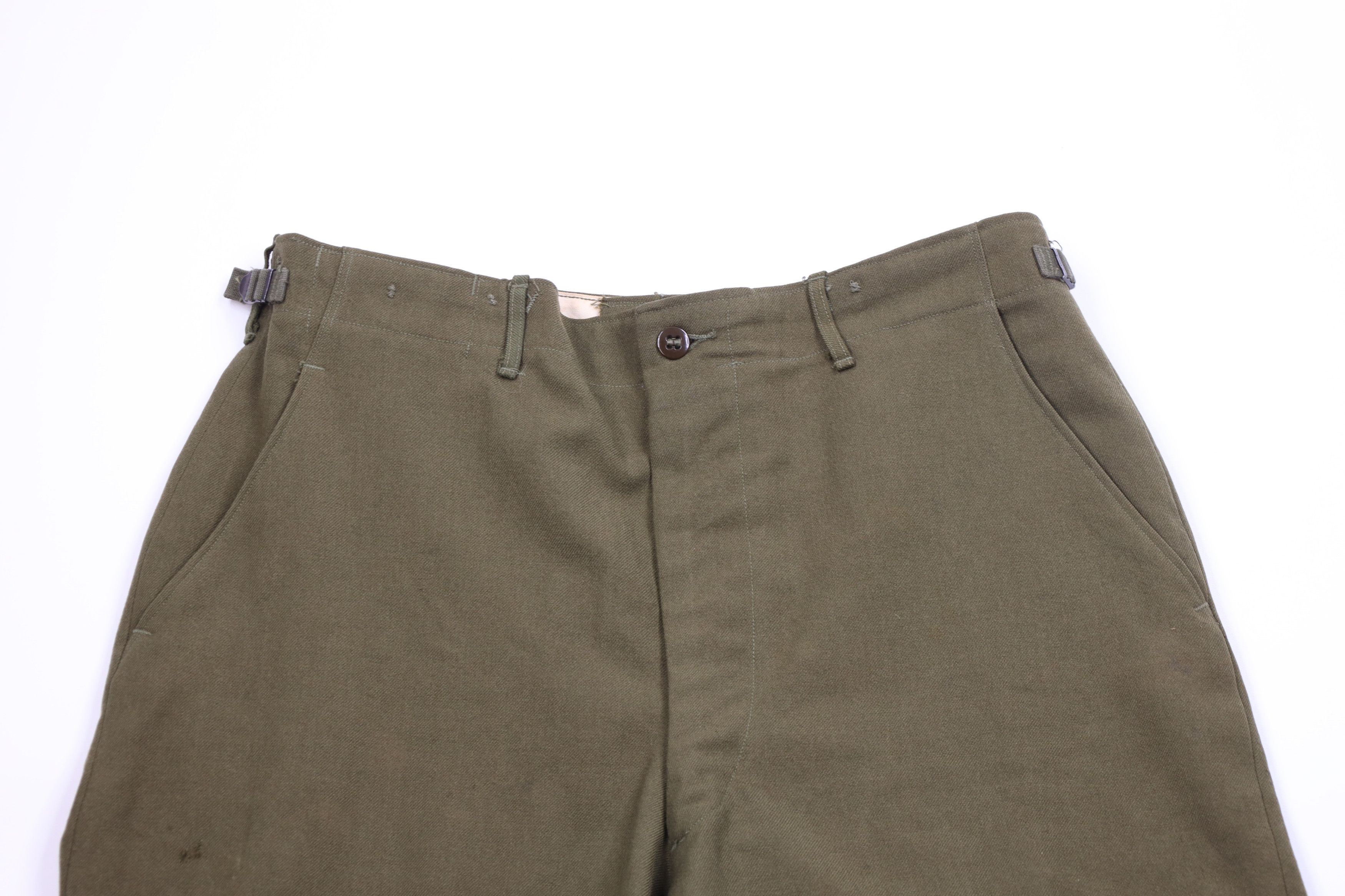Vintage Vintage 50s Korean War Wool M1951 Field Trousers Pants USA Size US 34 / EU 50 - 2 Thumbnail