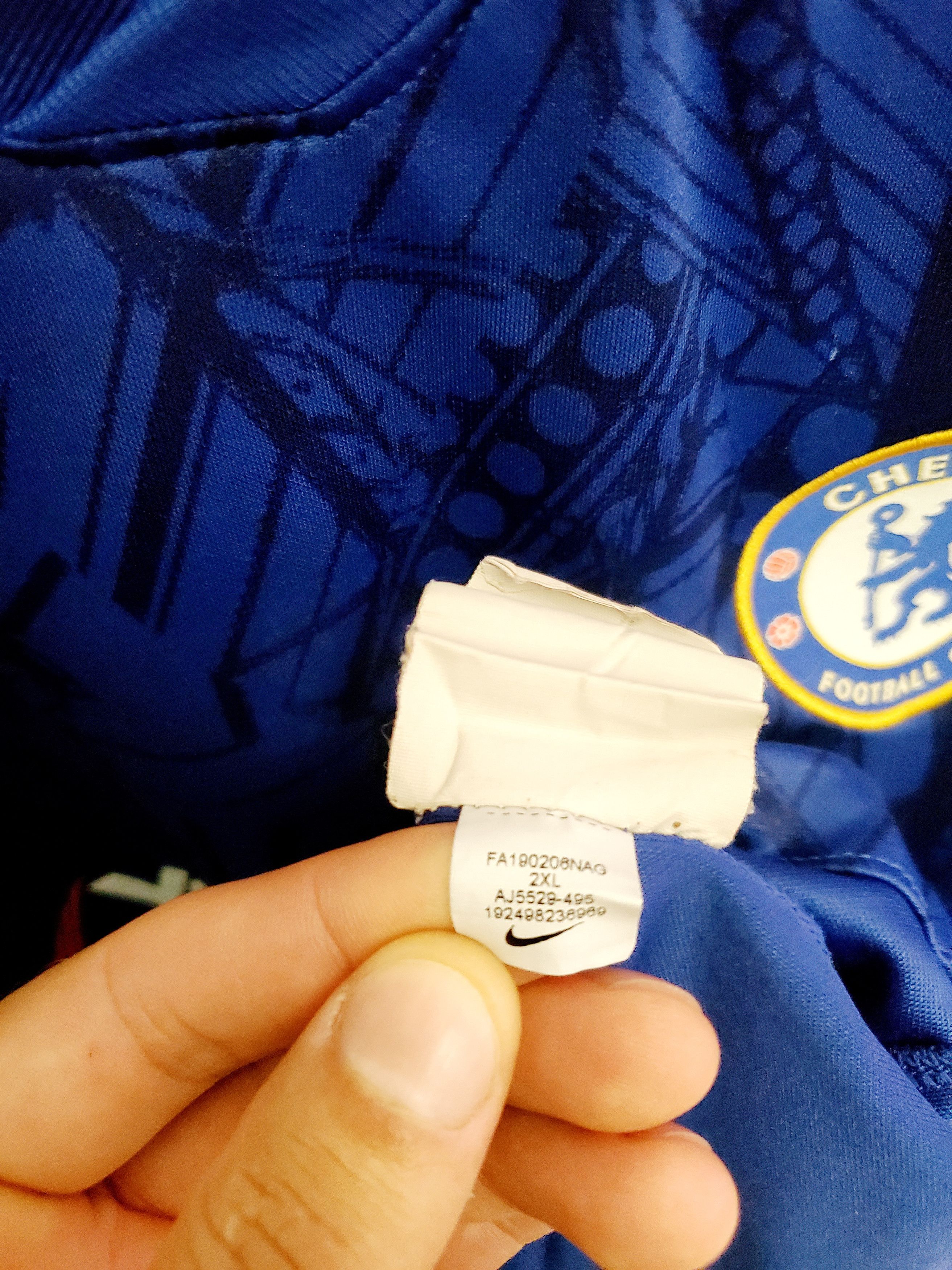 Nike NIKE Chelsea FC 2019/2020 Soccer Jersey size XXl Size US XXL / EU 58 / 5 - 6 Thumbnail