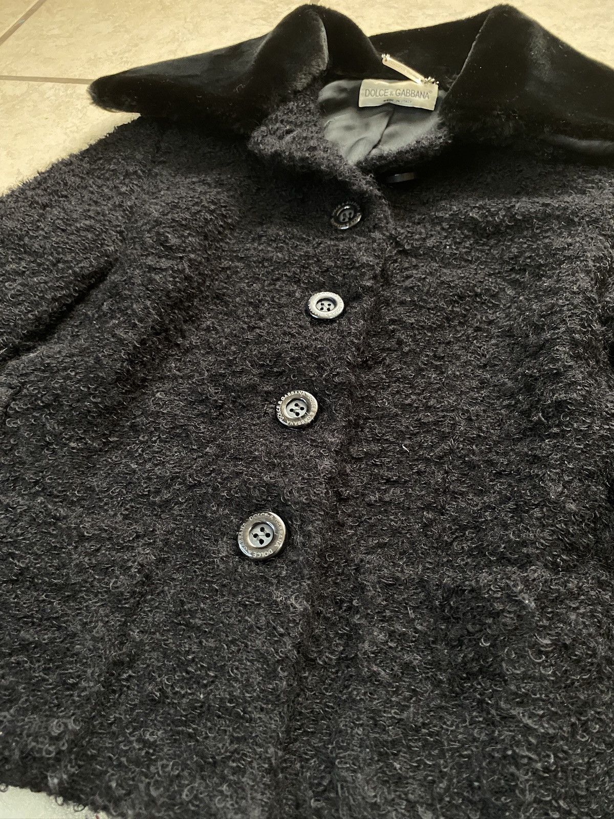 Dolce & Gabbana Vintage Dolce & Gabbana women’s mohair/wool coat Size XS / US 0-2 / IT 36-38 - 3 Thumbnail
