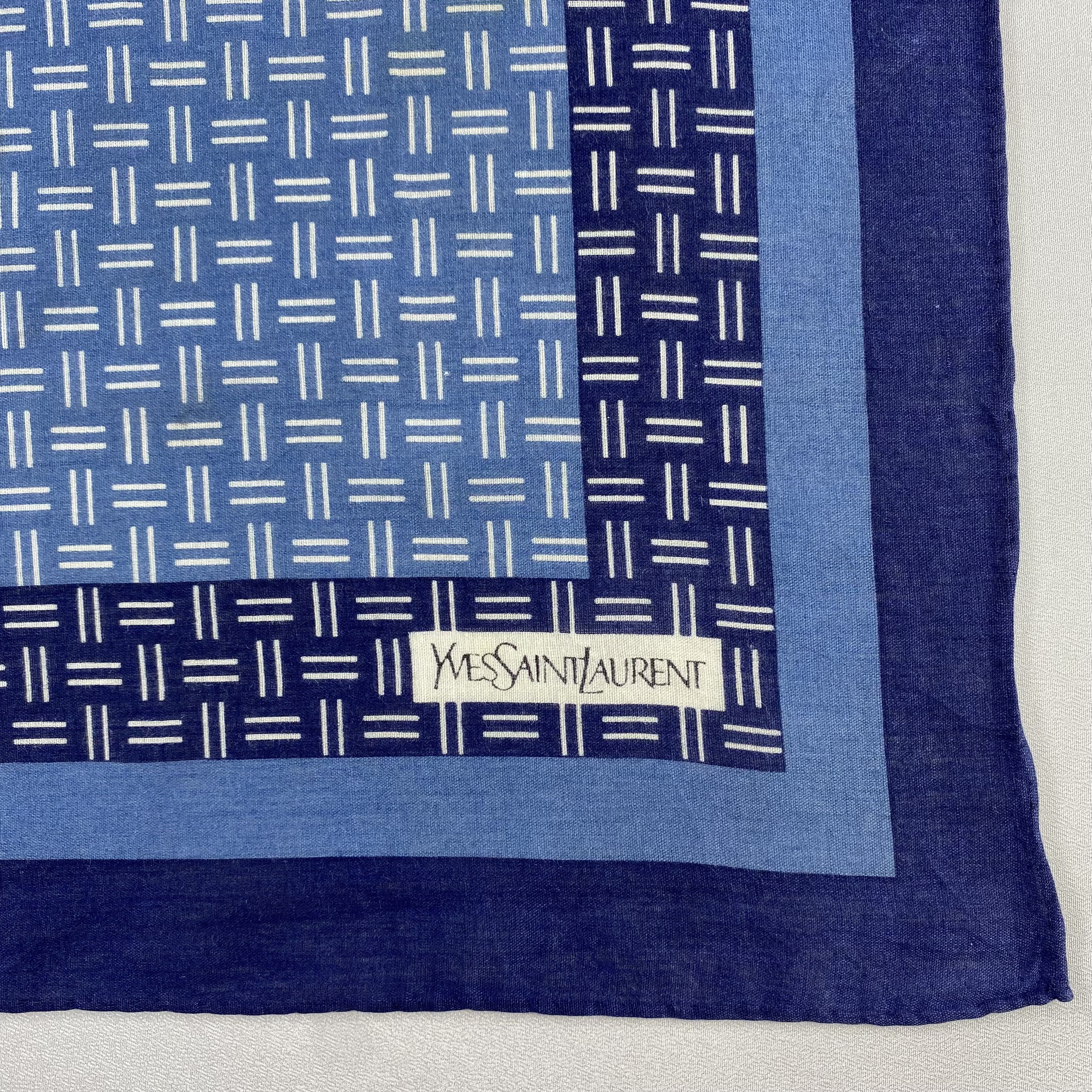 Vintage Yves Saint Laurent Neckerchief / Handkerchief-P670 Size ONE SIZE - 3 Thumbnail
