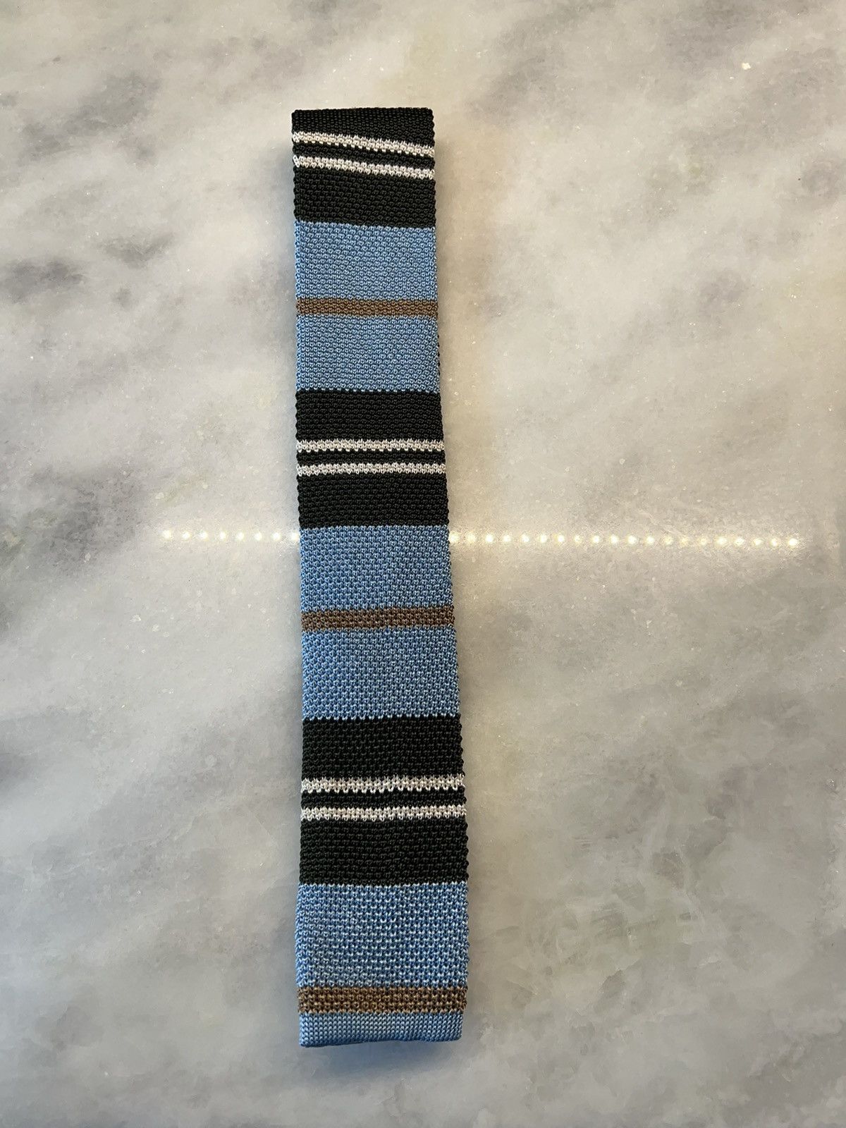 Burberry knit tie clearance