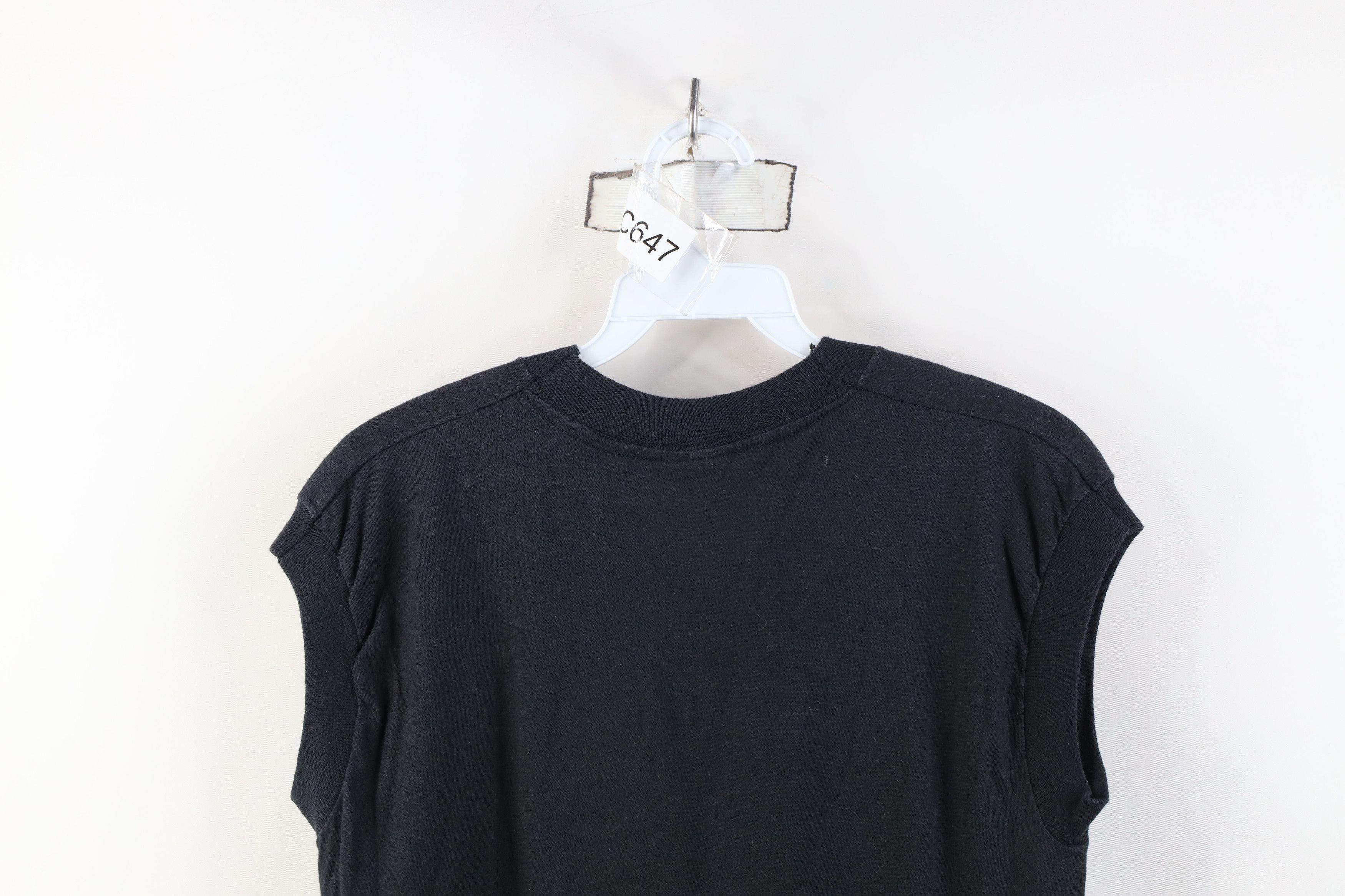 Vintage Vintage 70s 80s Streetwear Sailing Sleeveless T-Shirt USA Size M / US 6-8 / IT 42-44 - 13 Thumbnail