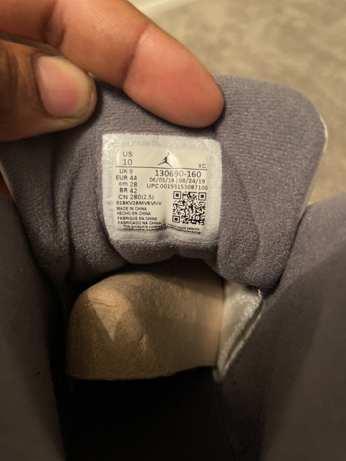 Jordan Brand Jordan 12 dark grey Size US 10 / EU 43 - 5 Thumbnail