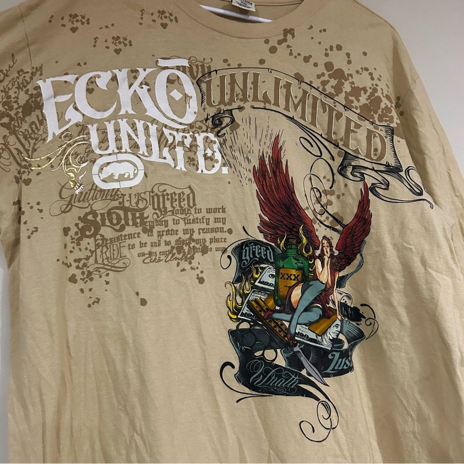Ecko Unltd. Y2K Ecko Unlimited Shirt Size US XXL / EU 58 / 5 - 2 Thumbnail