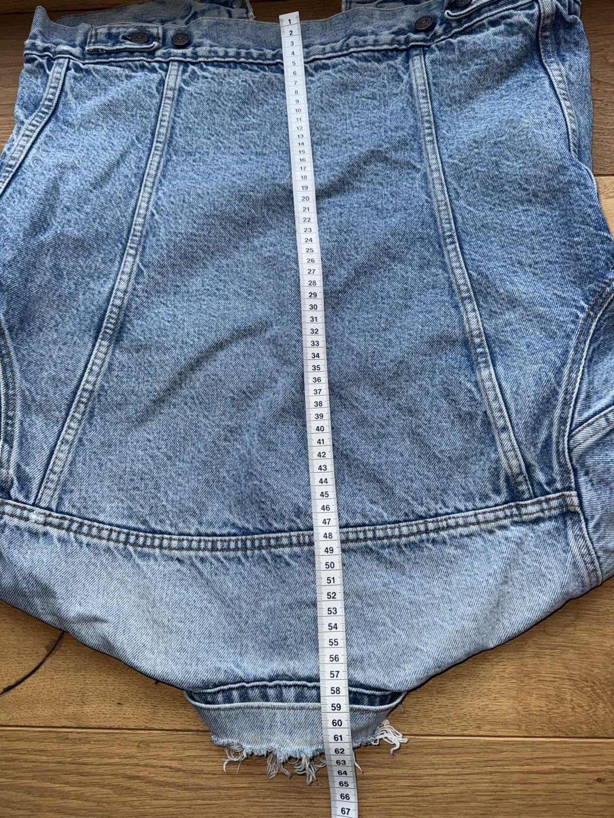 Levi's Vintage Clothing Vintage Levis Trucker Jacket Blanket Lined Denim Size US S / EU 44-46 / 1 - 7 Thumbnail