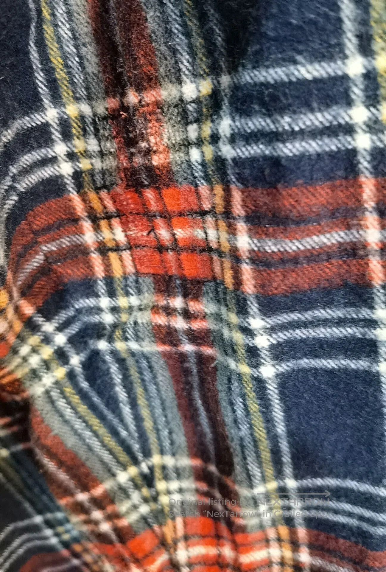Takahiromiyashita The Soloist. vintage patchwork flannel long sleeve shirt. Size US XXL / EU 58 / 5 - 6 Thumbnail