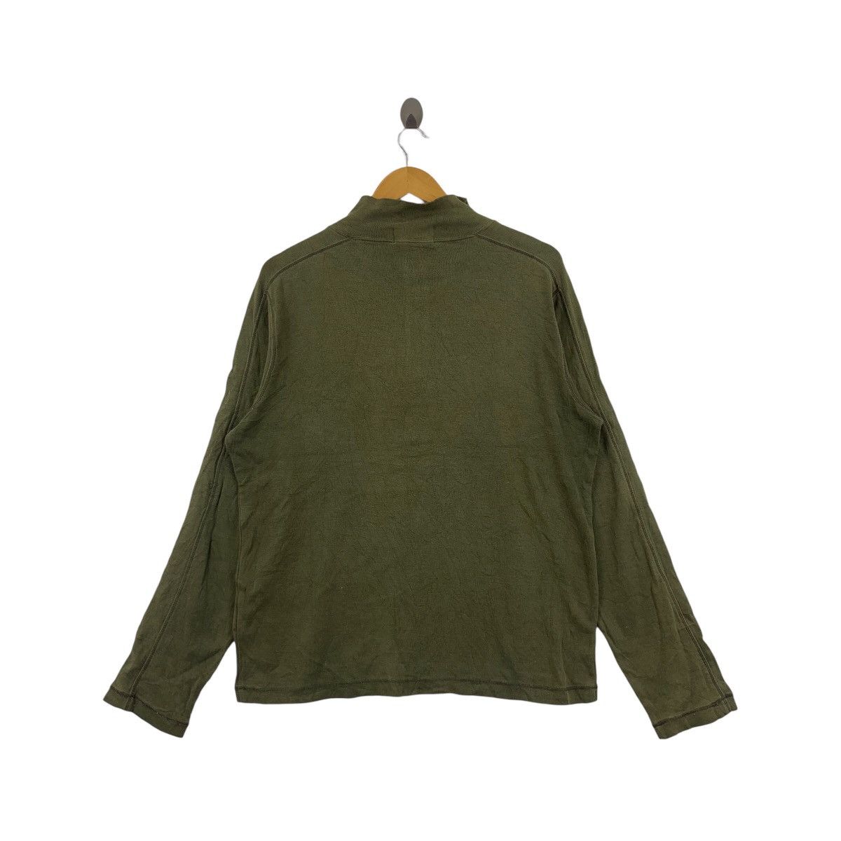 Polo Ralph Lauren Vintage POLO By RALPH LAUREN Half Zipper Green Sweatshirt Size US XL / EU 56 / 4 - 4 Thumbnail