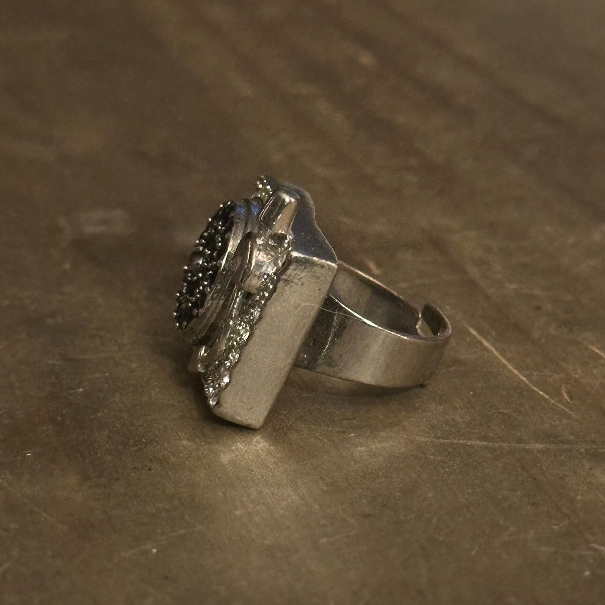 Vintage Vintage record player turntable adjustable ring Size ONE SIZE - 8 Thumbnail