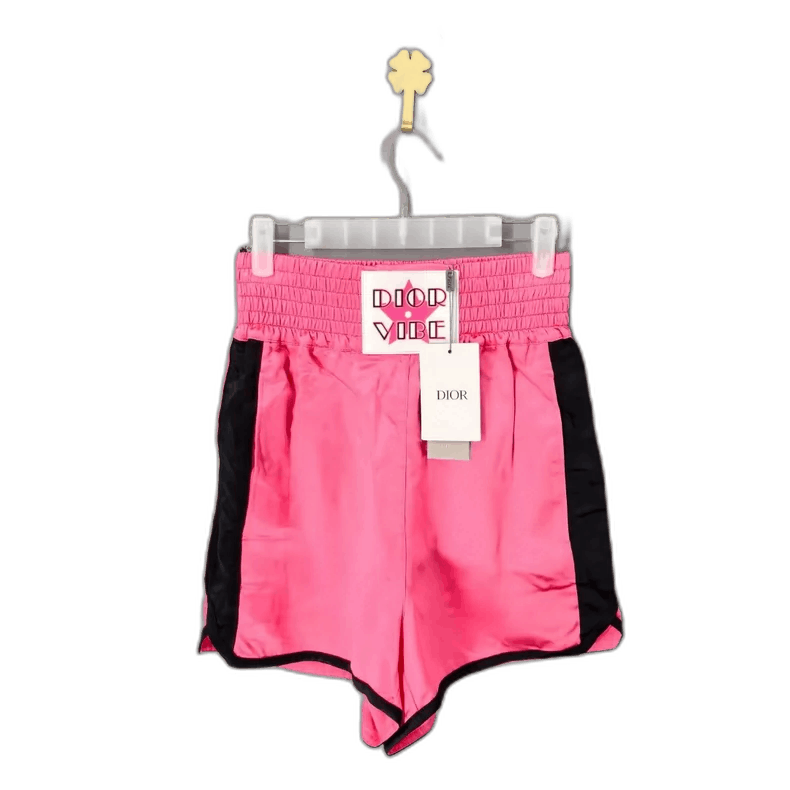 Dior Dior Pink and Black Vibe Shorts Size 22" - 1 Thumbnail