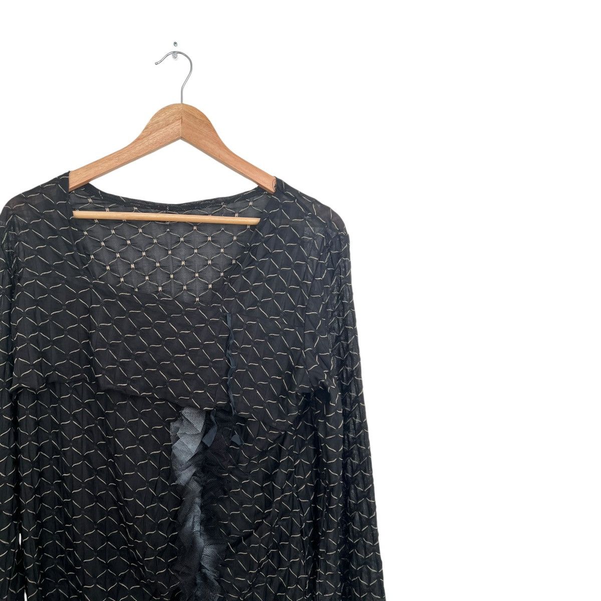 Japanese Brand × Vintage Blouse with lace frills Size S / US 4 / IT 40 - 3 Thumbnail