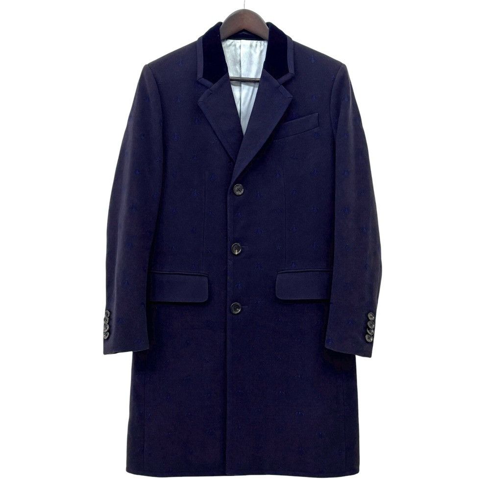 Gucci Gucci Gucci BEE Embroidery Wool Coat Cotton Outerwear 522526 DUTY FREE for USA Size ONE SIZE - 1 Thumbnail