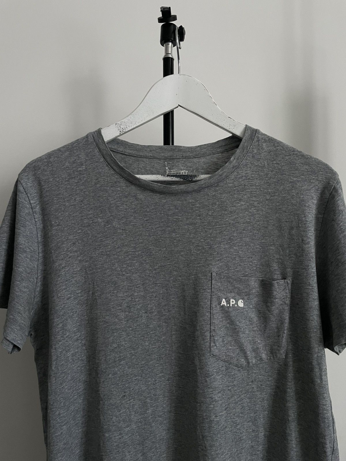 Carhartt A.P.C. x Carhartt Gray Pocket T-Shirt RARE Size US L / EU 52-54 / 3 - 2 Thumbnail