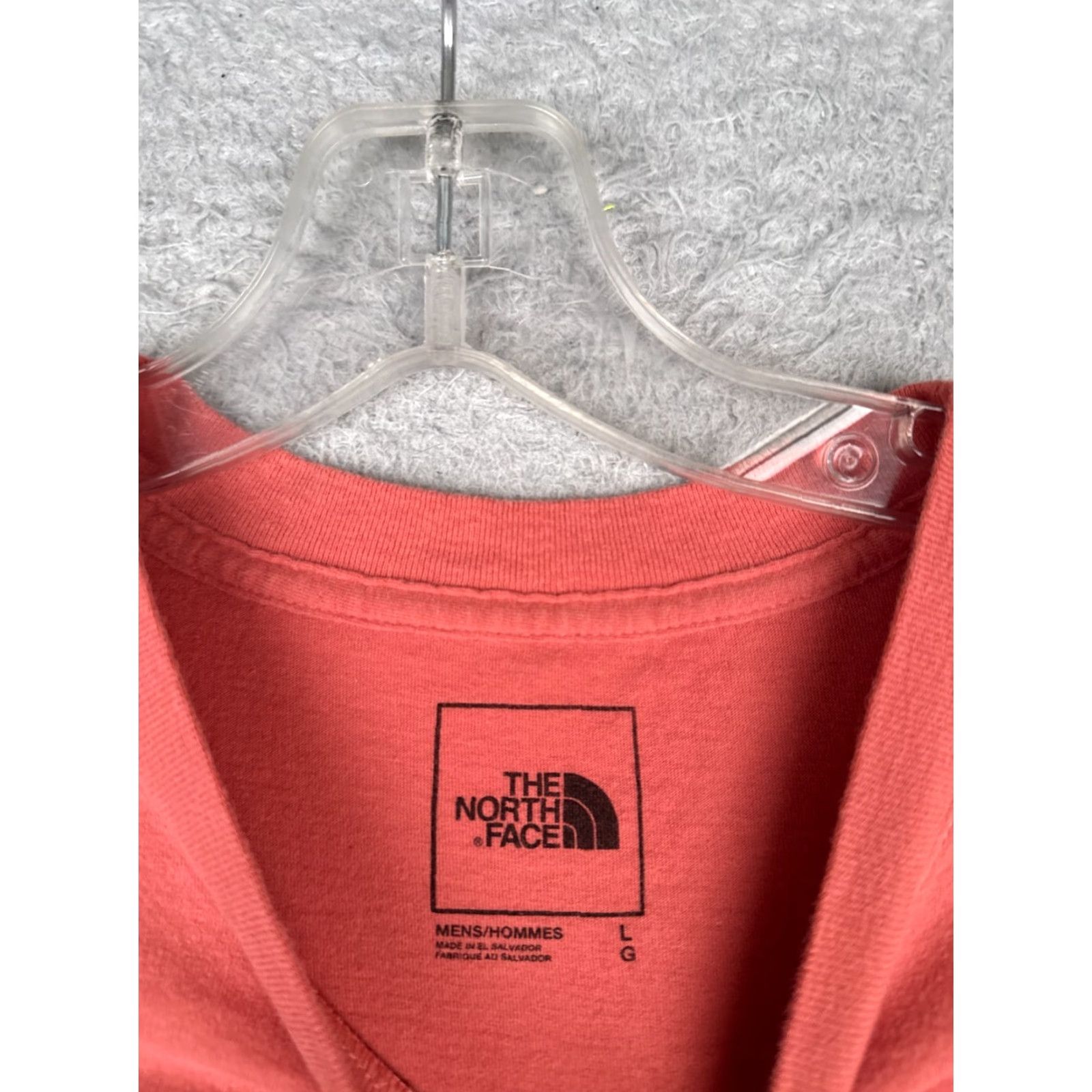 The North Face The North Face Shirt Men Large Pink Short Sleeve Crew Neck 100% Cotton Size US L / EU 52-54 / 3 - 7 Thumbnail
