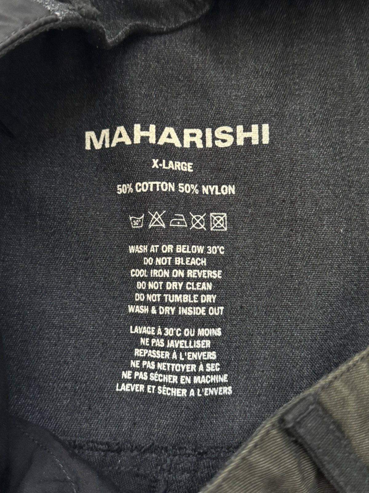 Maharishi Maharishi Rebuilt Runway Rare Tactical Cargo Pocket Pants Size US 34 / EU 50 - 9 Thumbnail