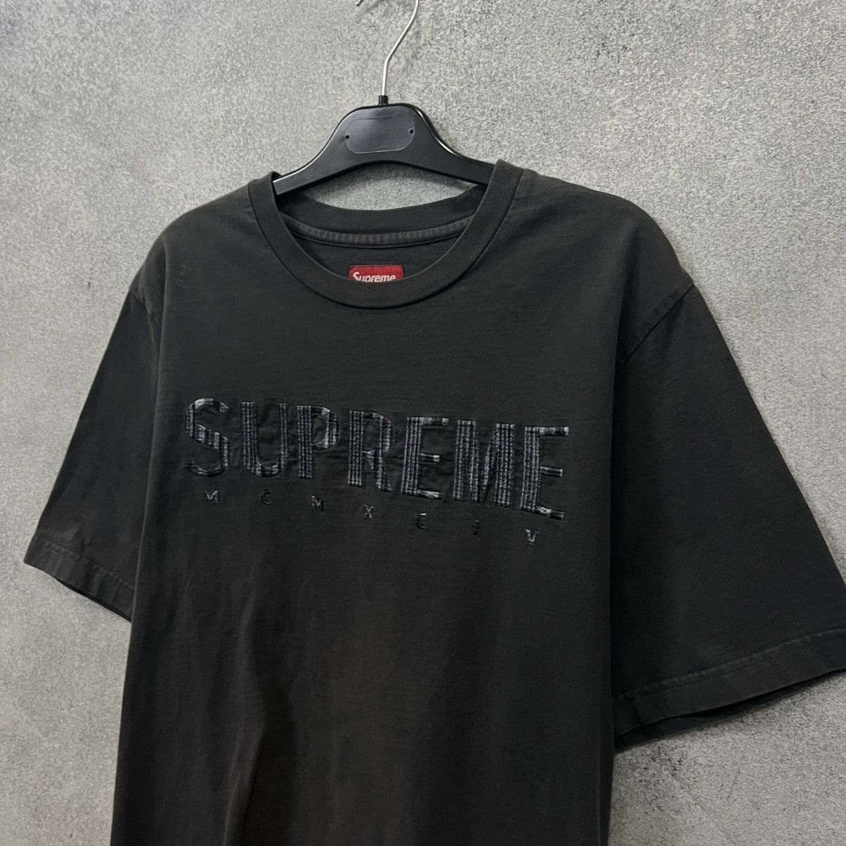 Supreme Supreme T-Shirt Big Logo Grey Size M Size US M / EU 48-50 / 2 - 2 Thumbnail
