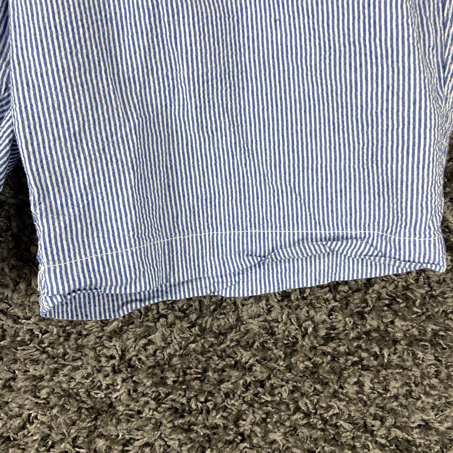 Banana Republic Banana Republic Aiden Club Short Blue Striped Shorts Men’s 34 Size US 34 / EU 50 - 2 Thumbnail